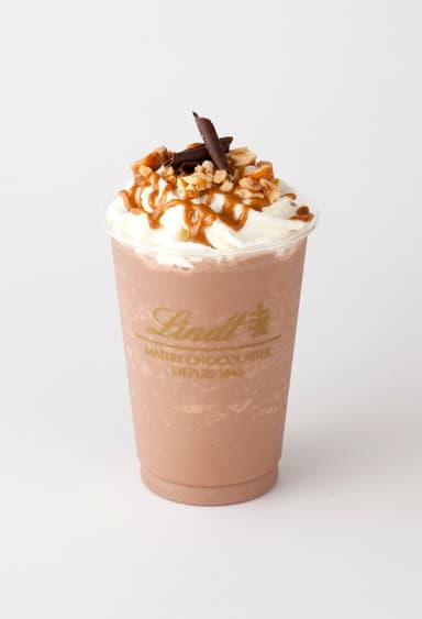 リンツ・ダークチョコレートジャンドゥーヤドリンク(アイス　テイクアウト仕様)