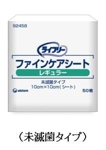 今回の研究に用いた『ライフリー ファインケアシート(R)』