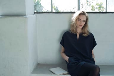 V-neck tunic