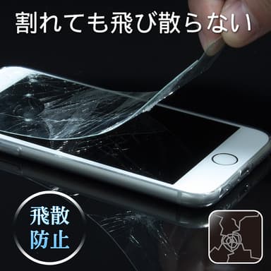 割れても飛散しない