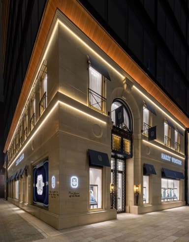 ハリー・ウィンストン銀座店外観2