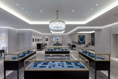 ハリー・ウィンストン銀座店2階コレクションジュエリー&#44; ハイジュエリー&#44; タイムピース