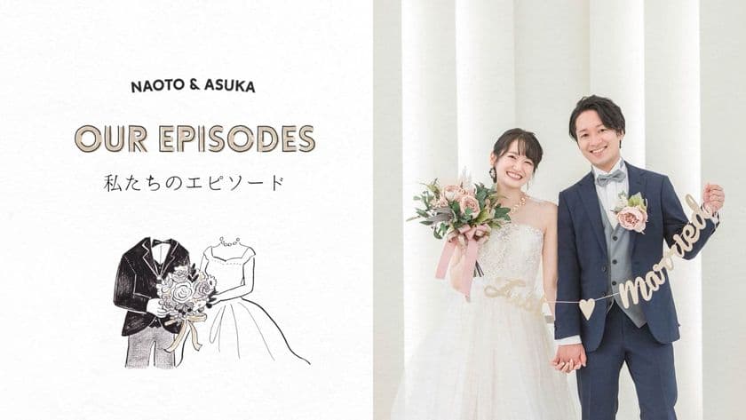 結婚式プロフィールムービー episode art movieを正式リリース　
手描きのポップなイラストをパラパラ漫画風アニメーション化！