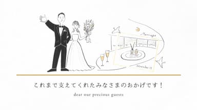 パラパラ漫画風の鮮やかなアニメーション