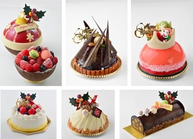 クリスマスケーキ各種