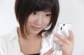 スマホ 女性