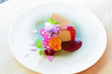 花結いチーズケーキ