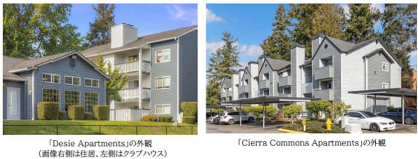 ワシントン州ビュリエン市の賃貸住宅を取得しました
～アメリカにおける賃貸住宅事業の第6号案件～