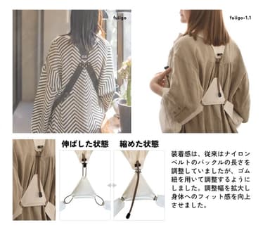 装着感の向上