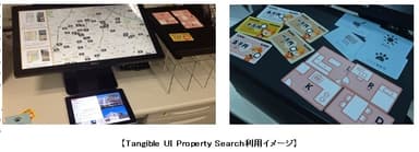「Tangible UI Property Search」
