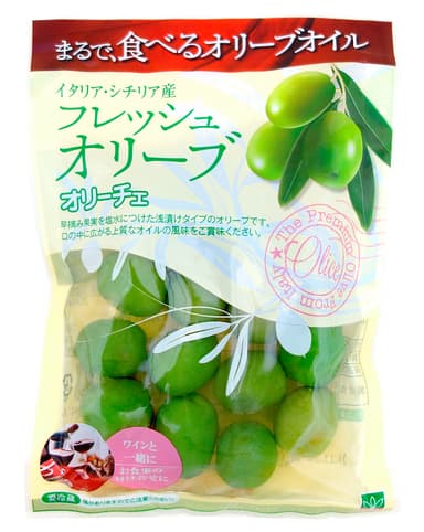 「フレッシュオリーブ オリーチェ」商品パッケージ