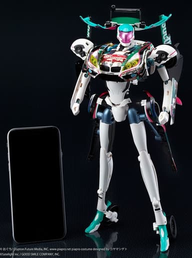 GearTribe 初音ミクGTプロジェクト 2014Ver.　ロボット変形2
