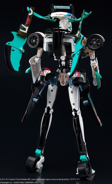 GearTribe 初音ミクGTプロジェクト 2014Ver.　ロボット変形3