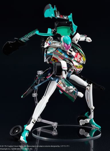 GearTribe 初音ミクGTプロジェクト 2014Ver.　ロボット変形4