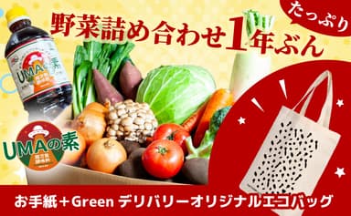 リターン：野菜1年ぶん