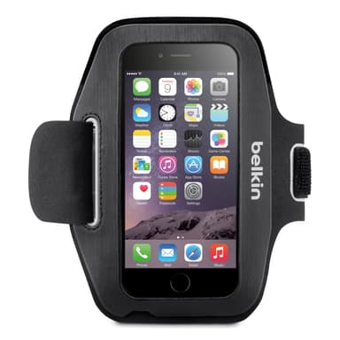 iPhone 6対応スポーツフィットアームバンド(ブラック)