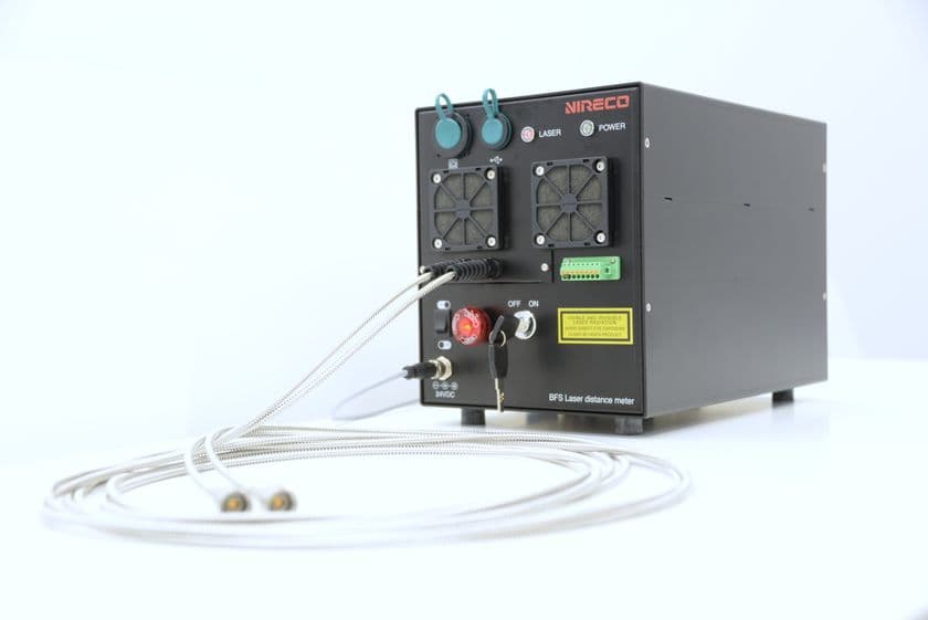 ニレコ　距離5mでμmオーダーの精密測定が可能なレーザ計測器
「BFSレーザ距離計測器」を開発