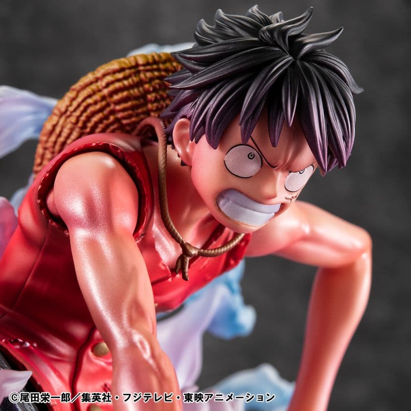 TVアニメ『ONE PIECE』のフィギュアシリーズ「P.O.P」で
“ギア2”のルフィが初立体化！