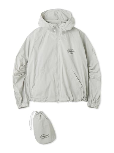 emmi eco ナイロンポケッタブルブルゾン