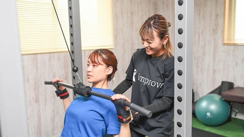 ジム＆サロン「improve」8周年記念特別企画！
“成果に応える”キャッシュバックキャンペーン開催中