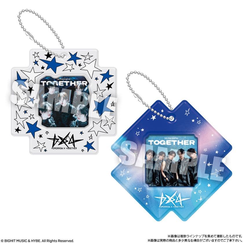 TOMORROW X TOGETHERの
Visual Square Photo Seal with Caseと
全23種のシール付きツインウエハースが初登場！