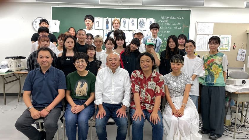 文化服装学院インダストリアルマーチャンダイジング科、
東京スピニングパーティー2025で学生作品を発表