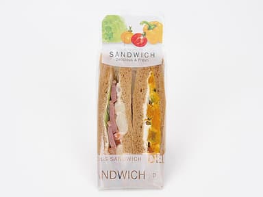 合鴨とかぼちゃのサンド