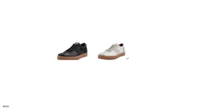 (左から)BLACK/BLACK　WHITE/GRAVEL　各￥35&#44;200
