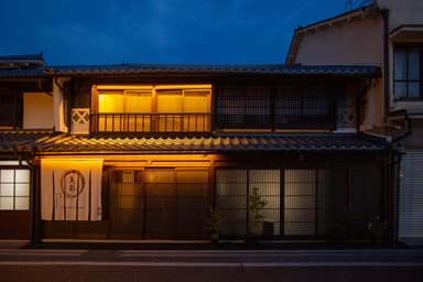 城東街並み保存地区夜景