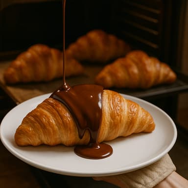 高級チョコレートが絶妙にマッチ