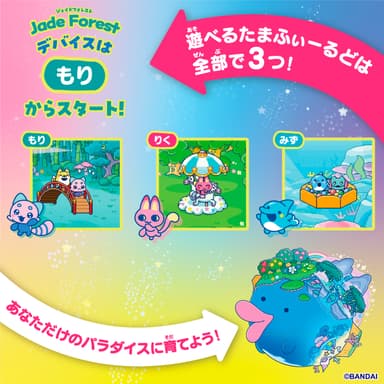 新たに発見された「もり」のフィールド