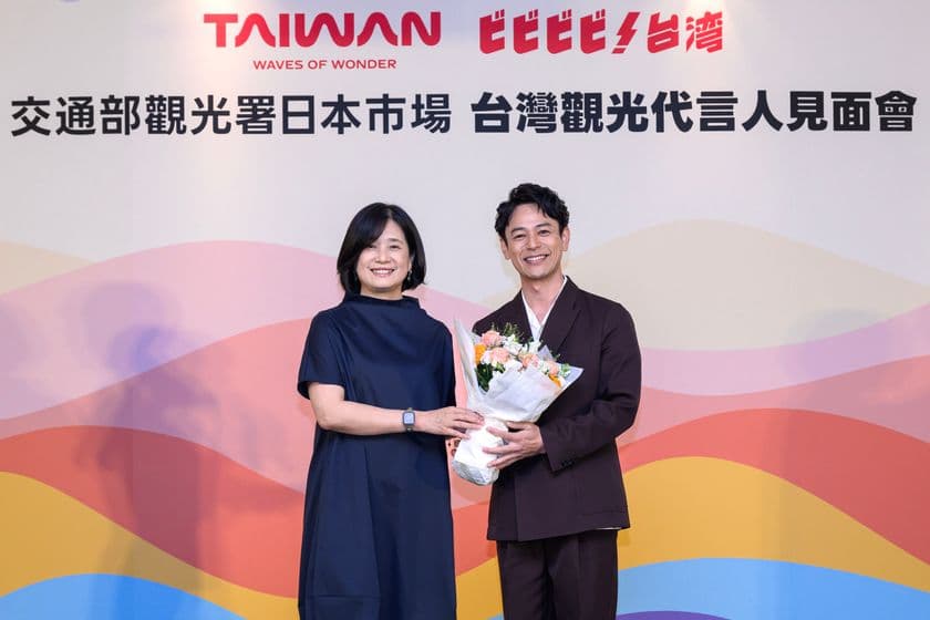 台湾の日本市場向け観光アンバサダーに
俳優の妻夫木聡さんが2年連続で就任！