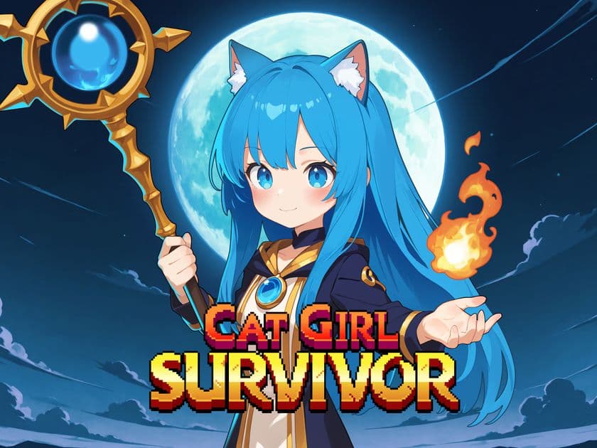 猫耳ヒロインのドット絵アクション『Cat Girl Survivor』、
PlayStation Storeにて10月8日(水)まで期間限定でセールを実施