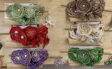 手作り工房暁 水引細工の手作りアクセサリー