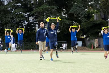 屋外での様子