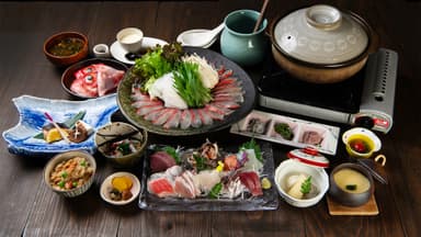 金目鯛しゃぶしゃぶコース
