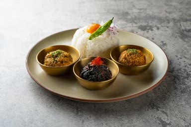 3種盛り　世界のキーマ