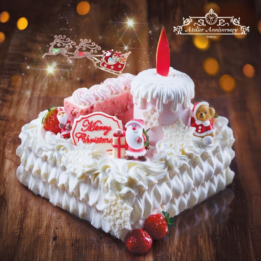 (株)アニバーサリー、
“Sweet Christmas”テーマのクリスマスケーキ12種を
2025年10月3日(金)より予約開始！