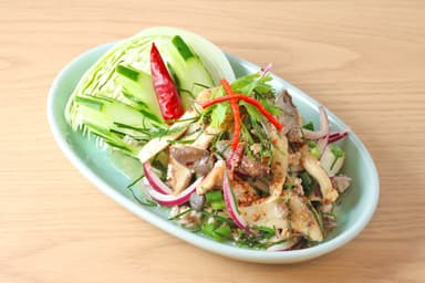 きのこのラープ