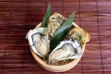 蒸し牡蠣