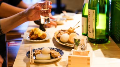 おでんは99円～(税込)。ちょい飲みとしてもご利用いただけます