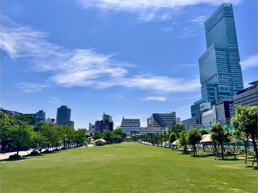 天王寺公園エントランスエリア「てんしば」は
オープンから10周年を迎えました！