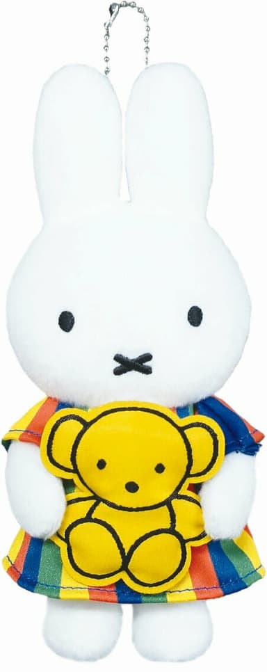 カラフルワンピース＆くまちゃんマスコット