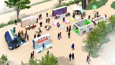 イベント会場イメージパース