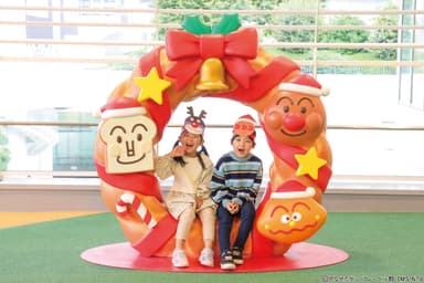 クリスマス装飾とフォトスポット※画像はイメージです