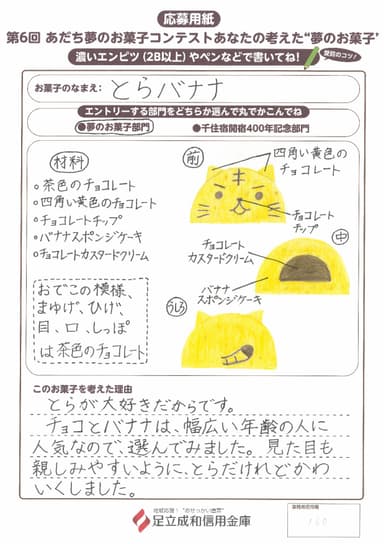 応募いただいた作品の例