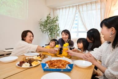 ママ会の様子
