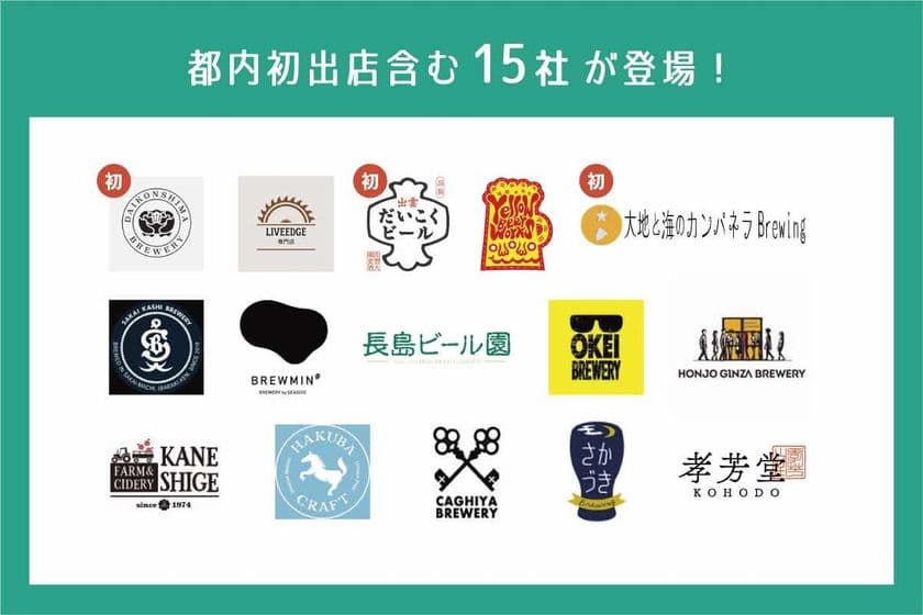 中目黒初！全国14ブルワリー＋クラフトジンジャーエール1社×
サステナブル×ごみゼロの新しいクラフトビール祭典　
「なかめぐるクラフトビアフェス2025」を10月24日～26日に開催