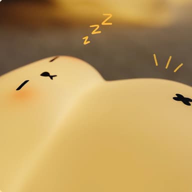 ぐっすりクマさんのシリコンライト　イメージ3