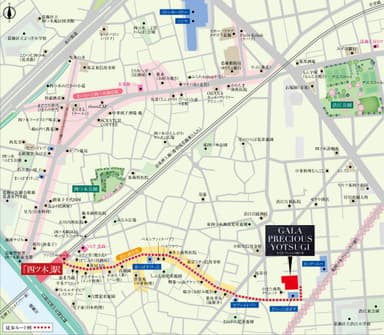 現地案内図